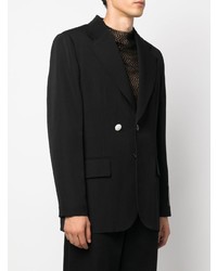 Мужской черный пиджак от MM6 MAISON MARGIELA