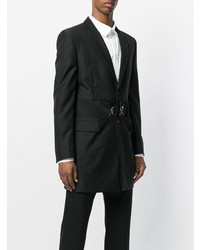 Мужской черный пиджак от D.GNAK