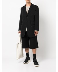 Мужской черный пиджак от Yohji Yamamoto