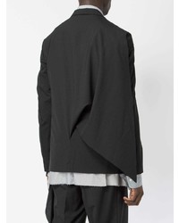 Мужской черный пиджак от Moohong