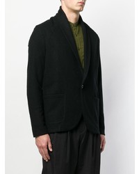 Мужской черный пиджак от Attachment