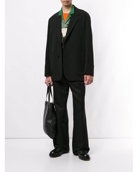 Мужской черный пиджак от Wooyoungmi