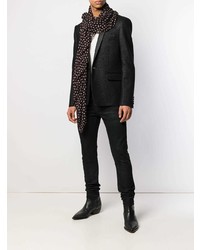 Мужской черный пиджак от Saint Laurent