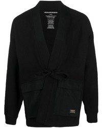 Мужской черный пиджак от Maharishi