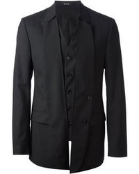 Мужской черный пиджак от Maison Martin Margiela