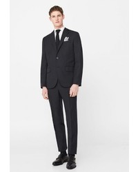 Мужской черный пиджак от Mango Man