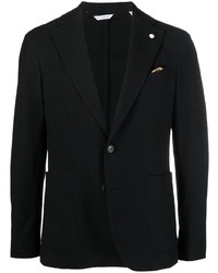 Мужской черный пиджак от Manuel Ritz