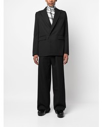 Мужской черный пиджак от Bianca Saunders