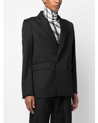 Мужской черный пиджак от Bianca Saunders