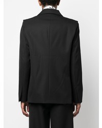 Мужской черный пиджак от Bianca Saunders