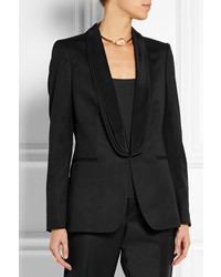 Женский черный пиджак от Stella McCartney