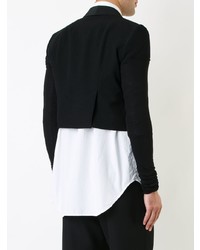 Мужской черный пиджак от Rick Owens