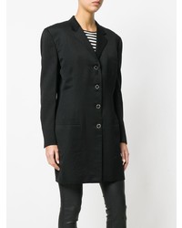 Женский черный пиджак от Versace Vintage