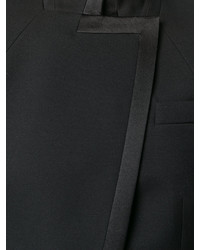 Женский черный пиджак от Alexander McQueen