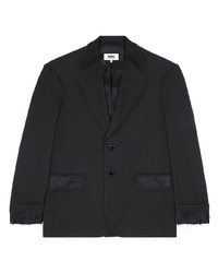 Мужской черный пиджак от MM6 MAISON MARGIELA
