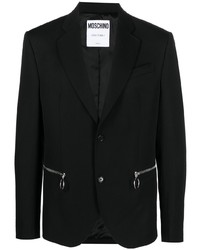 Мужской черный пиджак от Moschino