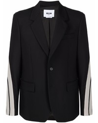 Мужской черный пиджак от MSGM