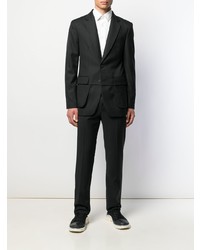 Мужской черный пиджак от D.GNAK