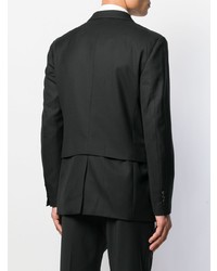 Мужской черный пиджак от D.GNAK