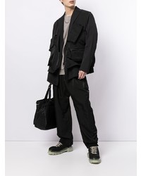 Мужской черный пиджак от Julius