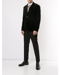 Мужской черный пиджак от N°21