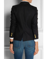 Женский черный пиджак от J.Crew