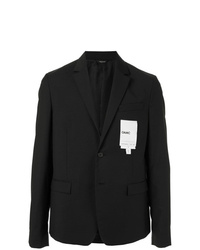 Мужской черный пиджак от Oamc