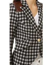 Женский черный пиджак от Smythe