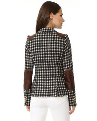 Женский черный пиджак от Smythe