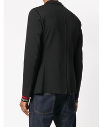 Мужской черный пиджак от Dondup