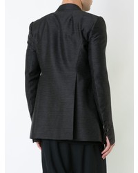 Мужской черный пиджак от Rick Owens
