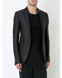 Мужской черный пиджак от Rick Owens