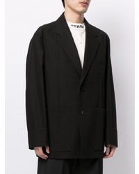 Мужской черный пиджак от Solid Homme