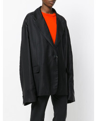 Женский черный пиджак от Maison Margiela