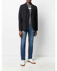 Мужской черный пиджак от Herno