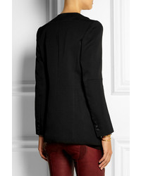 Женский черный пиджак от Balmain