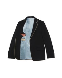 Мужской черный пиджак от Gucci