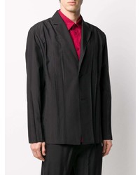 Мужской черный пиджак от Issey Miyake Men