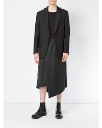 Мужской черный пиджак от Moohong