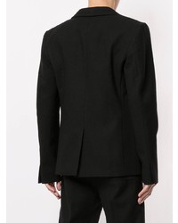 Мужской черный пиджак от Strateas Carlucci