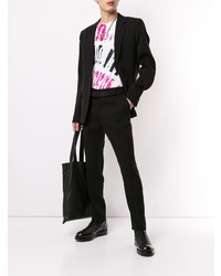 Мужской черный пиджак от Strateas Carlucci