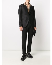 Мужской черный пиджак от Maurizio Miri