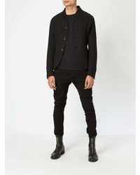 Мужской черный пиджак от Masnada