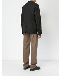 Мужской черный пиджак от Youser