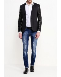 Мужской черный пиджак от Replay