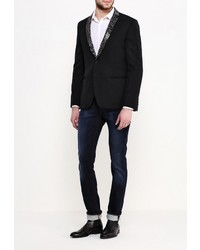 Мужской черный пиджак от Replay