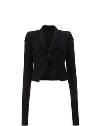 Женский черный пиджак от Rick Owens