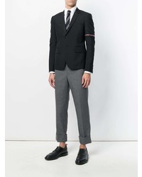 Мужской черный пиджак от Thom Browne