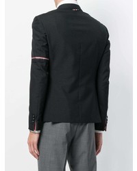 Мужской черный пиджак от Thom Browne