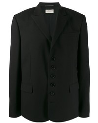 Мужской черный пиджак от Saint Laurent